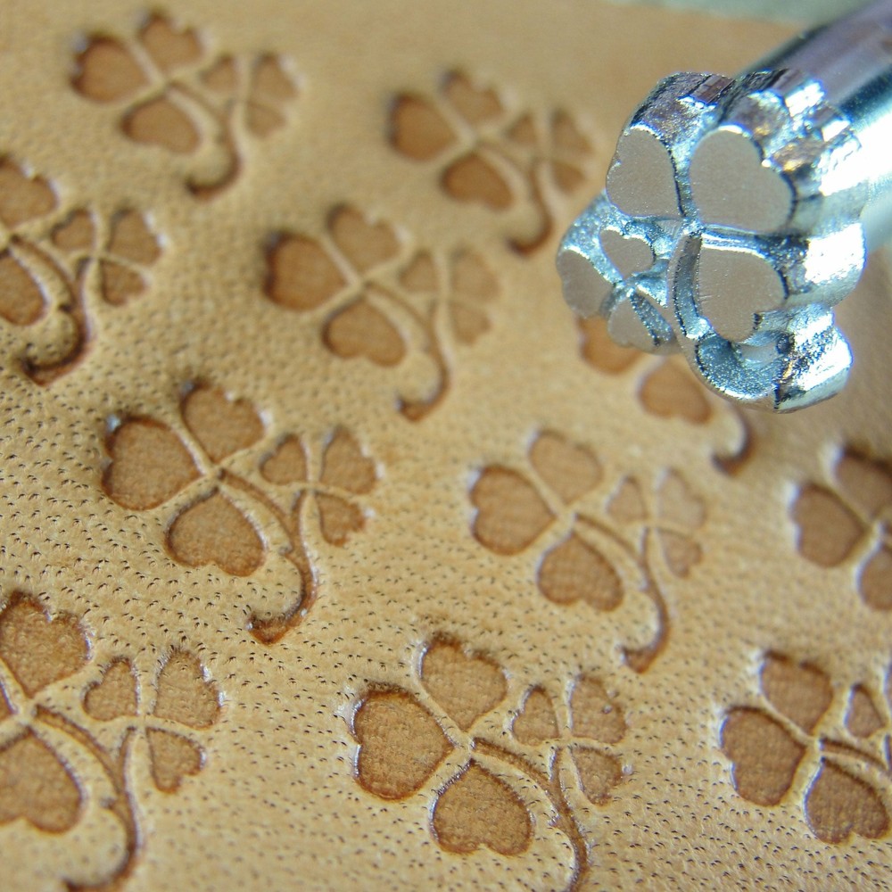 Craft Japan - #E377 Clover Leaf Stamp (Leather Stamping Tool)