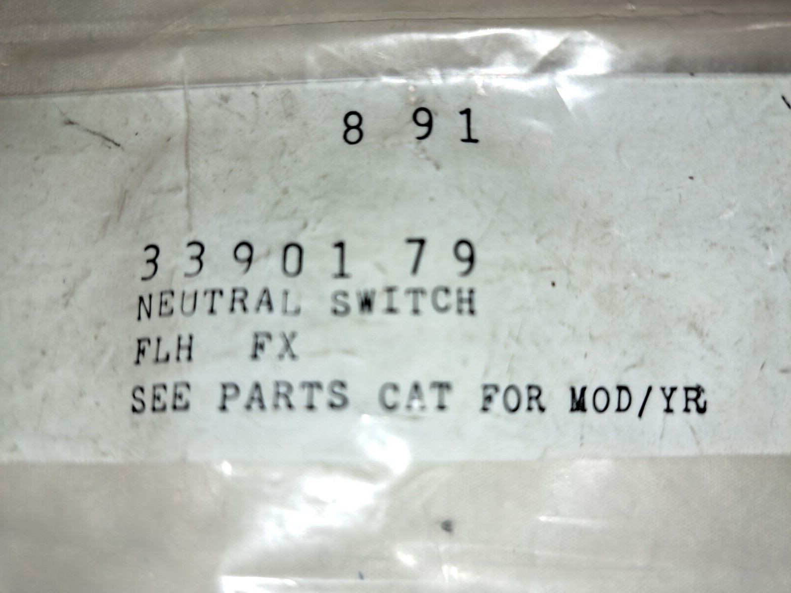 Made In USA NOS Genuine Harley-Davidson Neutral Switch #33901-79, FLH 79-84, FX