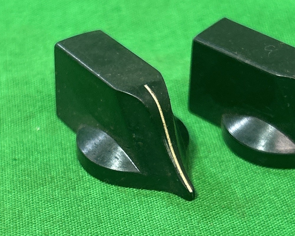 Vintage Chicken Head Knobs Bakelite 1.25" Amp Guitar Matched Set 4 No Screws