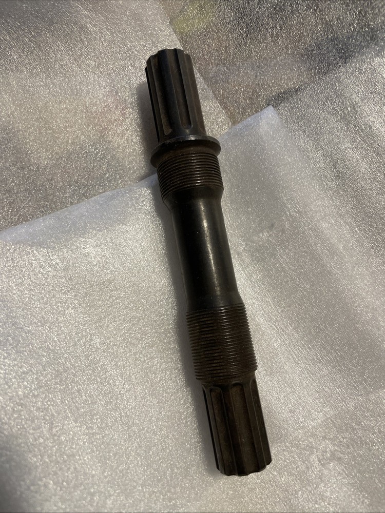NOS 8 SPLINE SPINDLE FOR BMX 19mm BOTTOM BRACKET threaded