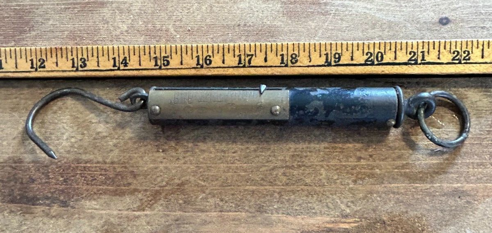 Vintage Unbranded Fish Spring Scale