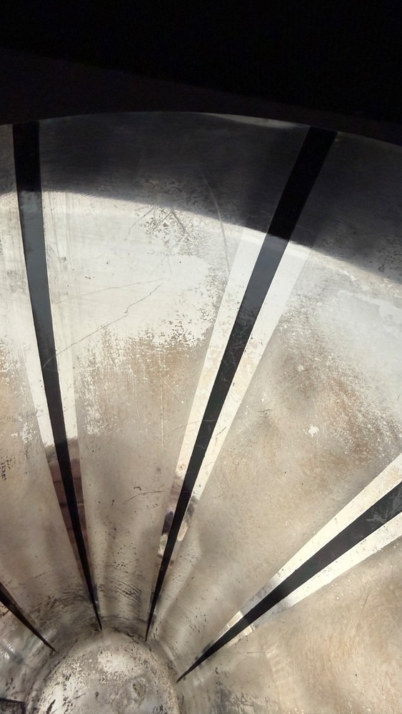 Vtg WMF Ikora Art Nouveau Deco 14" Fruit Bowl Germany EP Brass Silverplate MCM