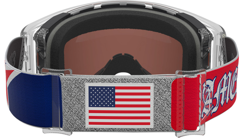 ALPINESTARS GOGGLE SUPERTECH Merica 25 Red / Blue with Silver / Copper Lens
