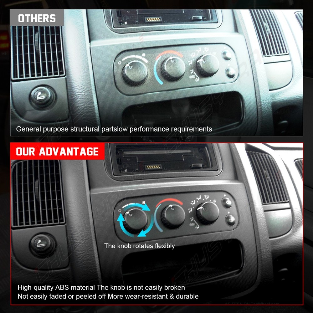 For 2006-2008 Dodge Ram 1500 2500 3500 Front A/C Heater Climate Control Module