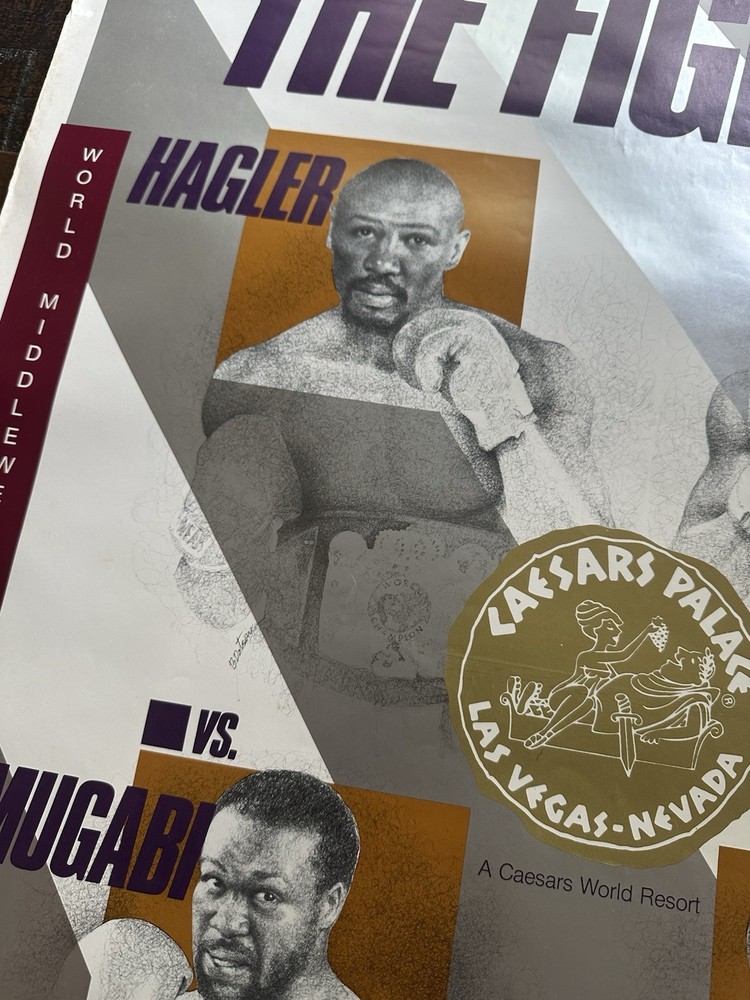 boxing poster