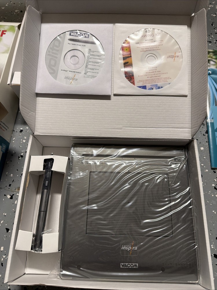PFAFF 4D SKETCH CREATIVE EMBROIDERY SYSTEM SOFTWARE OPEN BOX