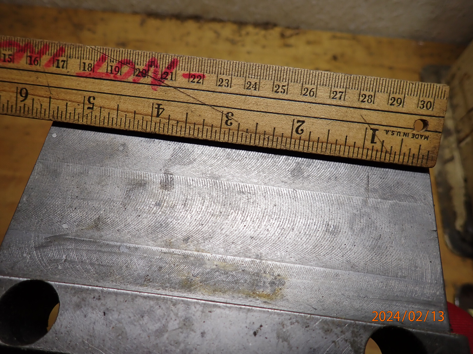 LOT A20 MACHINIST ANGLE PLATE WITH KEY WAY AND 1/2-13 HOLES POSSIBLE SUBURBAN