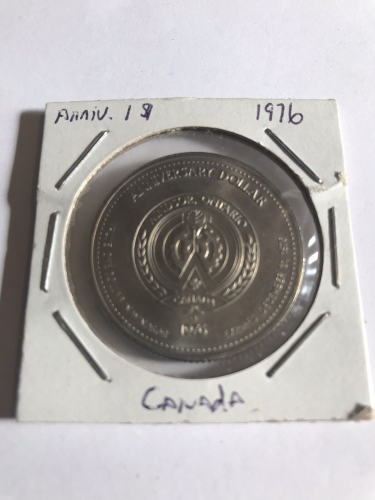 Canada anniversary Windsor Dollar 1976