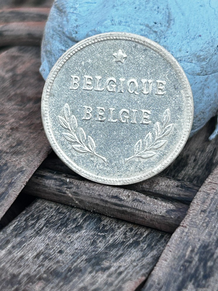 1944 Belgium 2 Francs Coin ref T 67