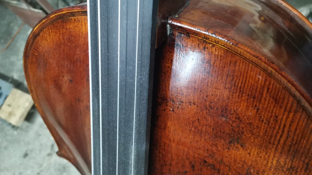 M. Preseglio Luthier Cello, Certified by Mario Gadda - マリオ・㭐ッ�氏認定チェロ