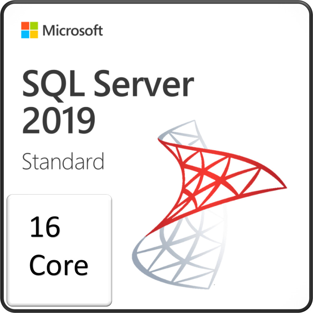 Microsoft SQL Server 2019 Standard Edition - 16 Core License