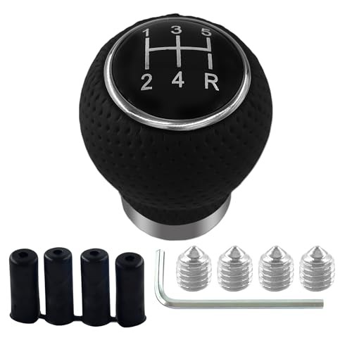 5 Speed Shift Knob, Manual Gear Shift Knobs Gear 5/Round Head R Down