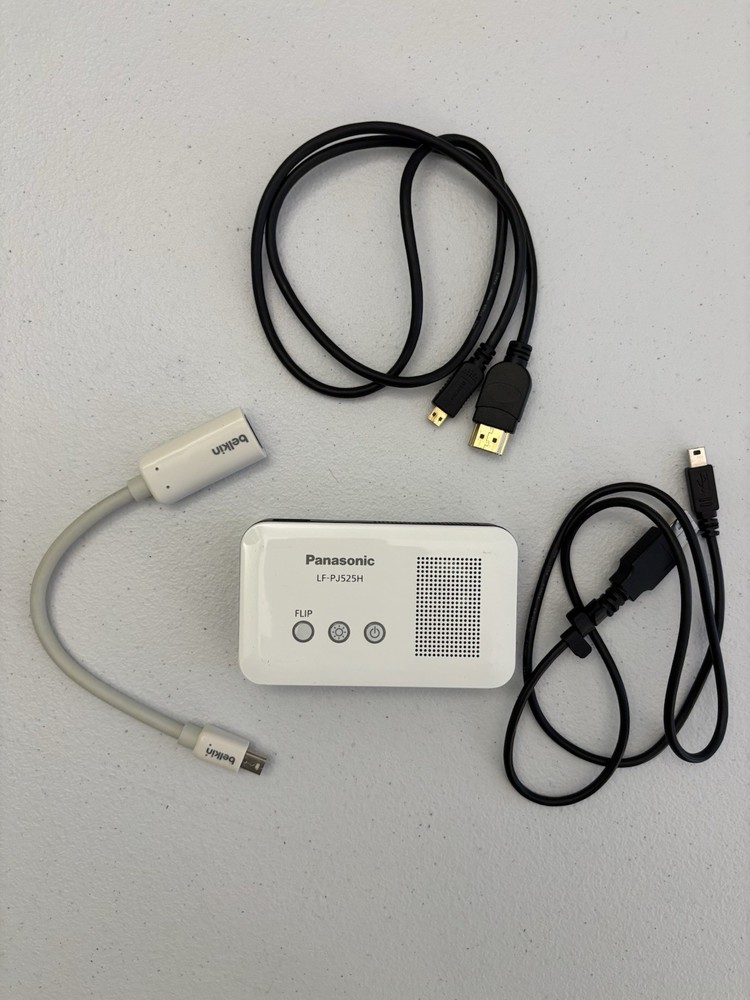 Panasonic LF-PJ525H Micro Viewer Projector With Cords