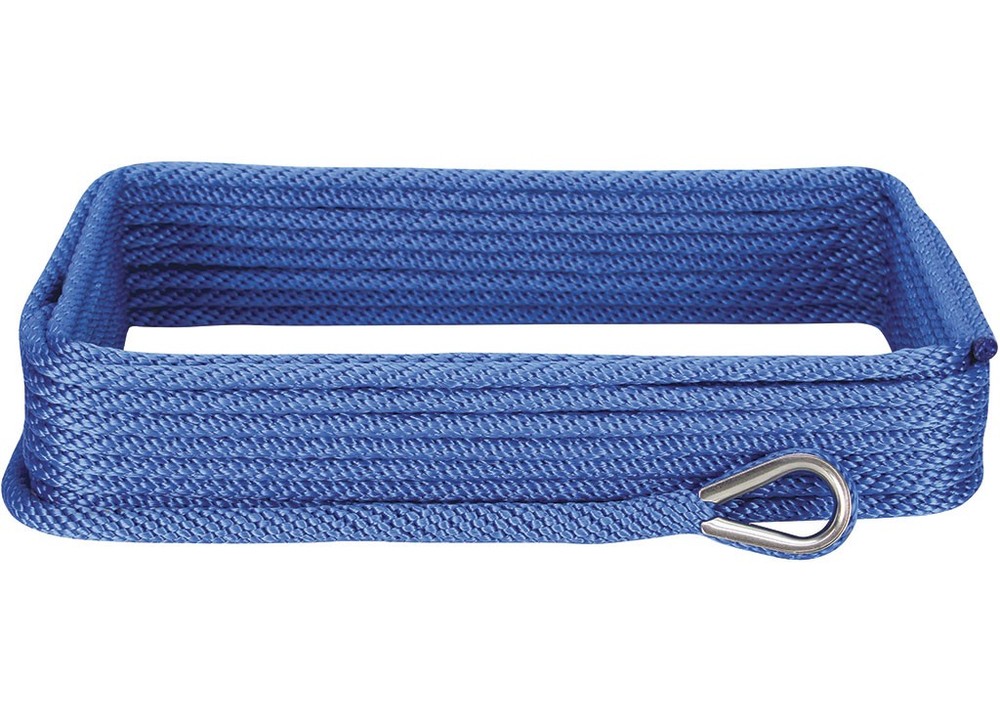 Extreme Max 3006.3482 BoatTector Solid Braid MFP Anchor Line/Thim 1/2"x150' Blue
