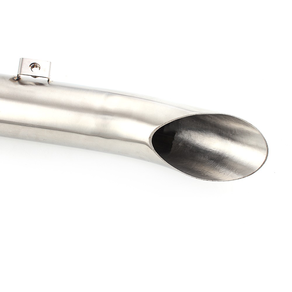 Muffler Exhaust Pipe Stainless Steel For Triumph Bonnieville Bobber T100 T1200