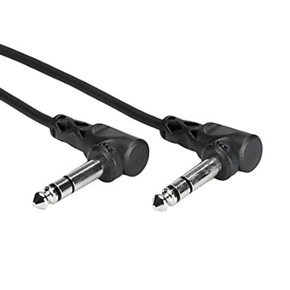 Hosa Technology CSS-103RR 3 ft. 1/4" TRS to TRS Right Angle Interconnect Cable