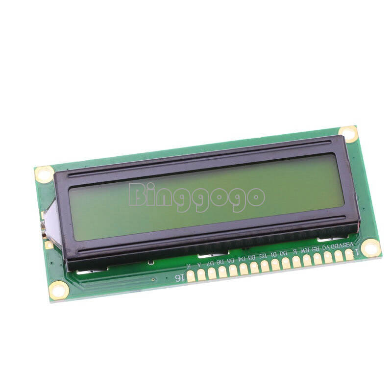 5pcs 1602 16x2 character LCD display module hd44780 controller yellow blacklight