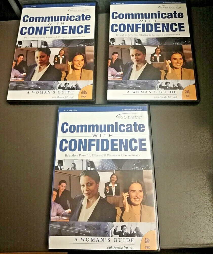 Communicate with Confidence A Woman's Guide Motivational Audio Book CD Set