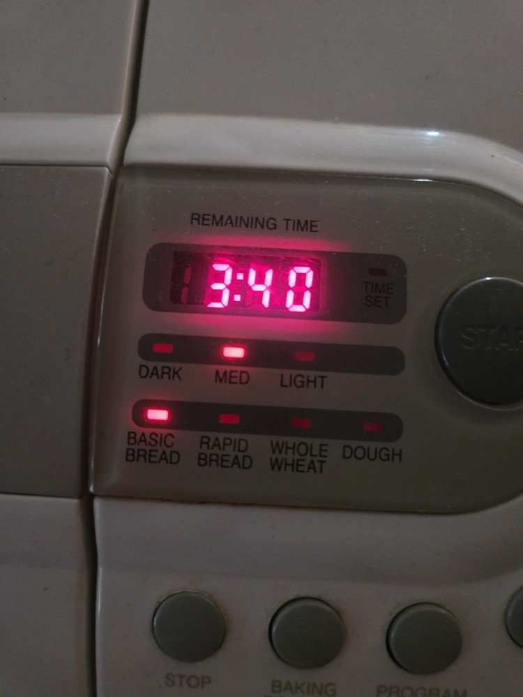 Gold star Breadmaker HB-020E Tested Works