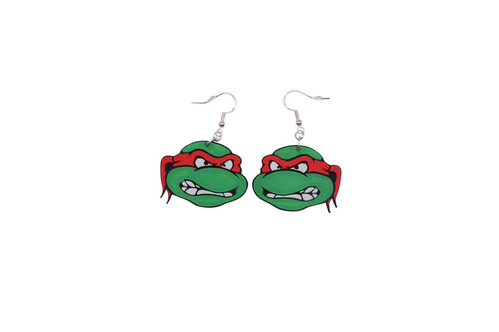 Ninja Turtles Earrings - 3D Printed Earrings