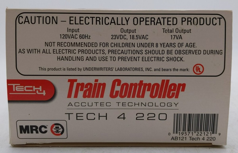 MRC 220 Tech 4 Transformer- 17VA EX/Box