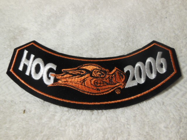 NEW HOG HARLEY DAVIDSON OWNERS GROUP 2006 PATCH