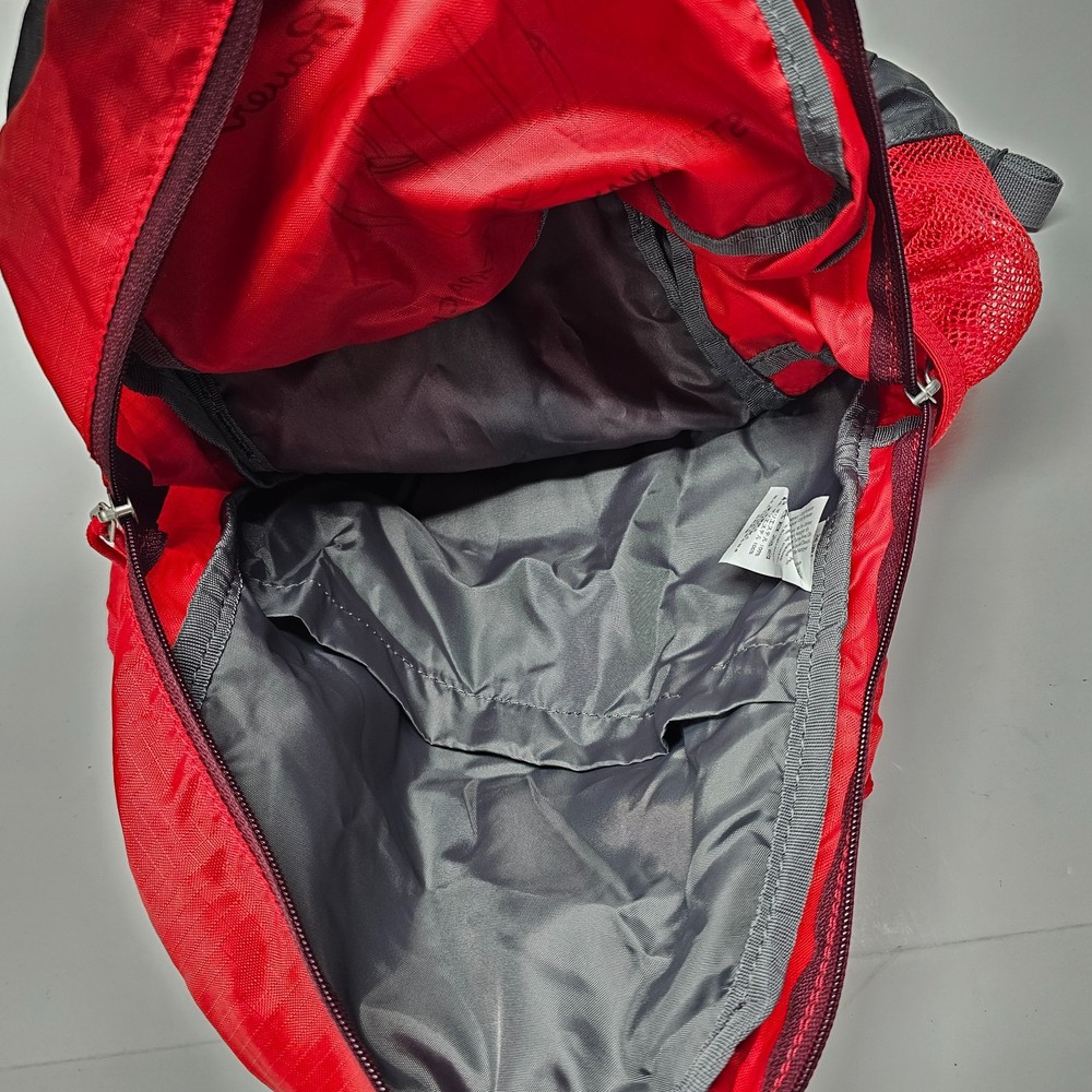 Eddie Bauer Packable Stowaway Backpack 20 L Hiking Red