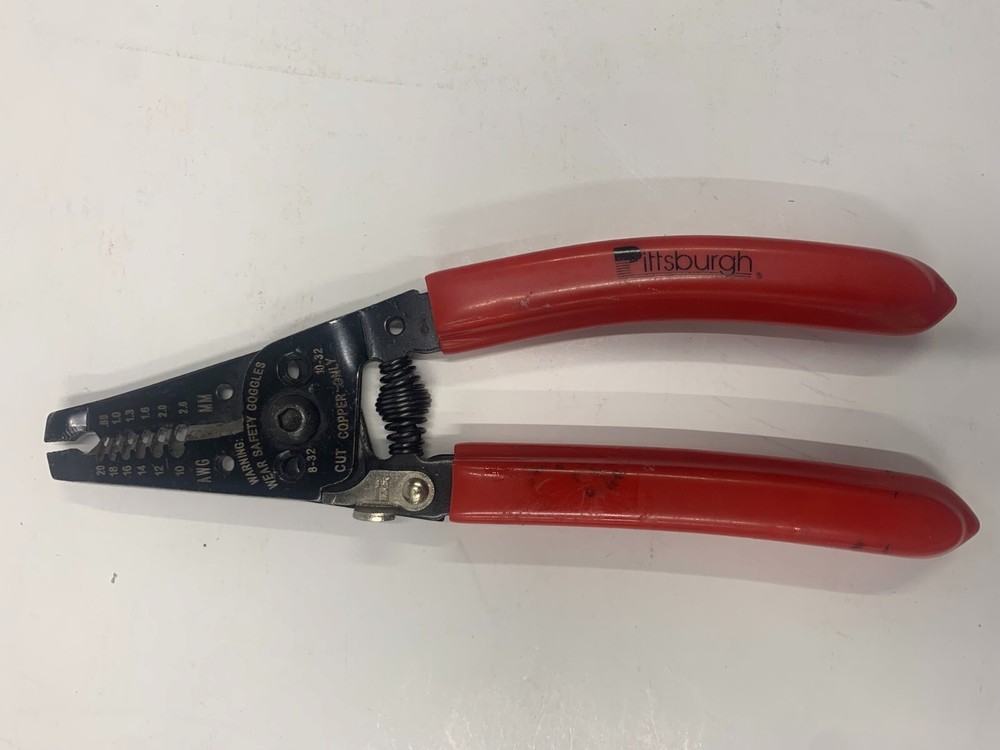 PITTSBURGH WIRE STRIPPER CUTTING TOOL -