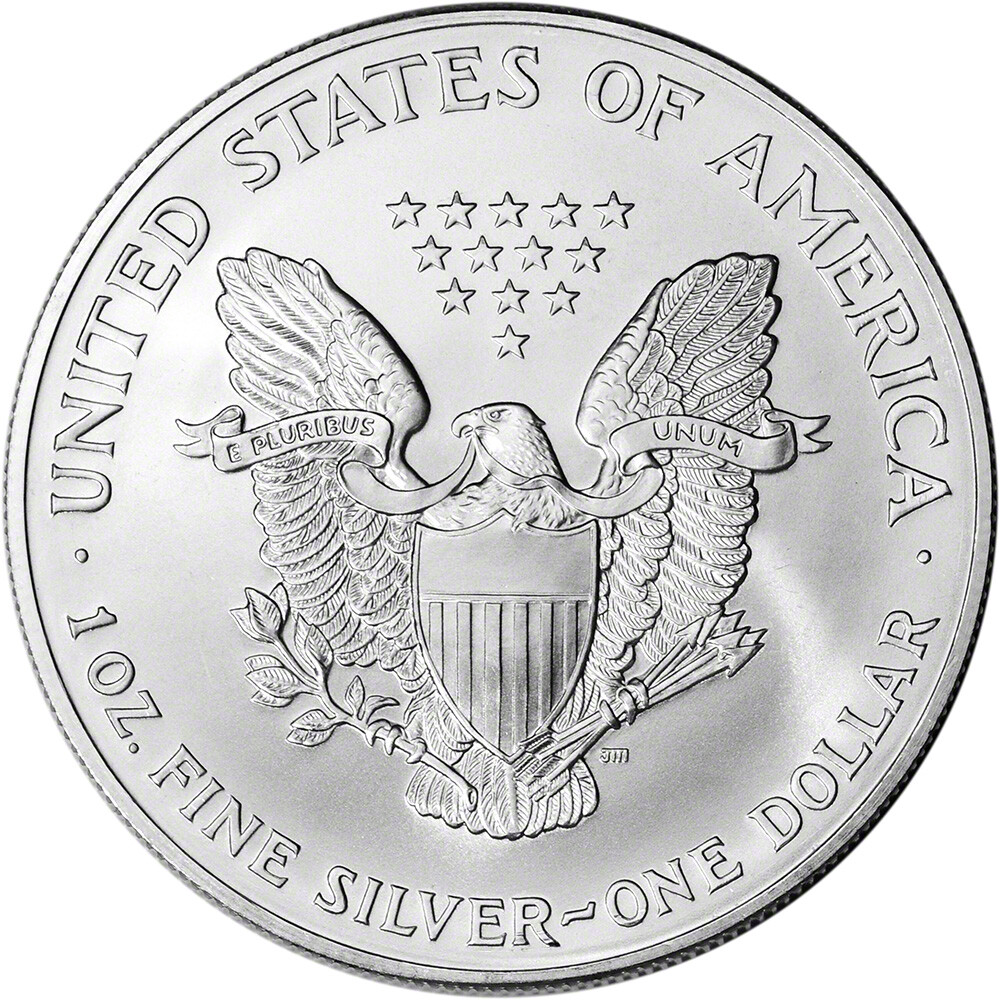 2001 American Silver Eagle Coin - NGC MS69