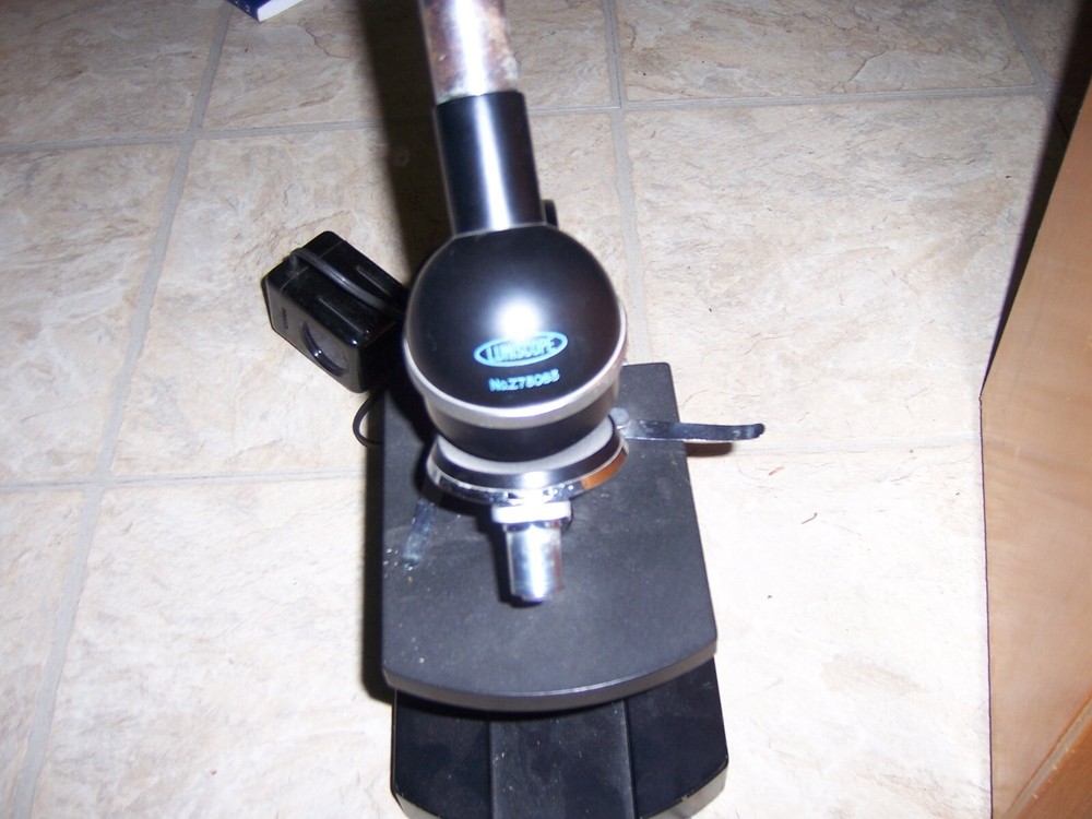 Vintage Lumiscope Optical Microscope/ with Box