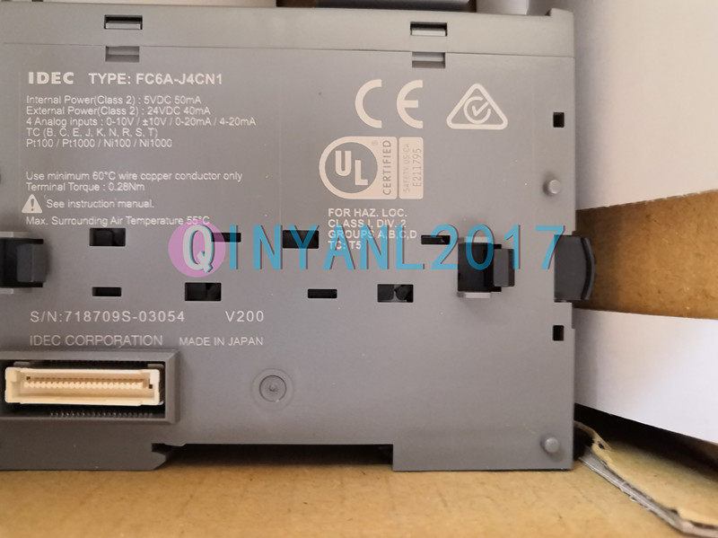 1PCS NEW IDEC PLC Programmable Controller Module FC6A-J4CN1