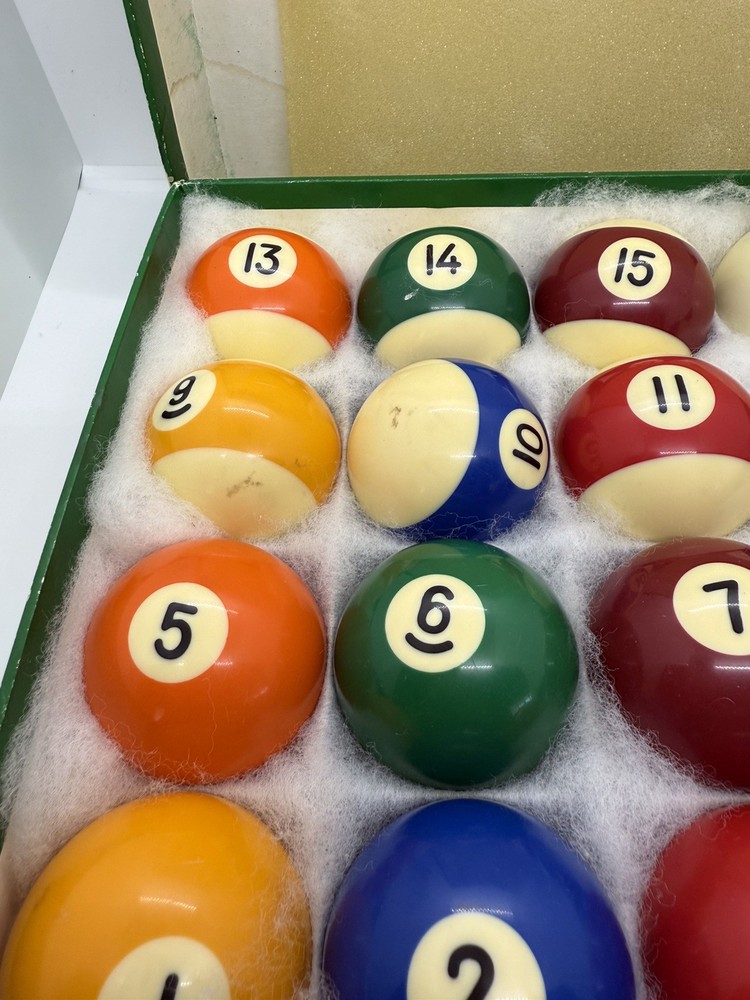 2.25” Billiard Balls In Original Box