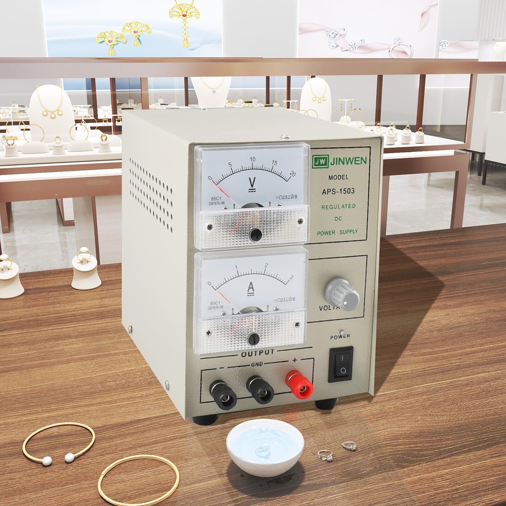 Jewelry Plating Machine Gold Silver Platinum Electroplating Plater Adjustable