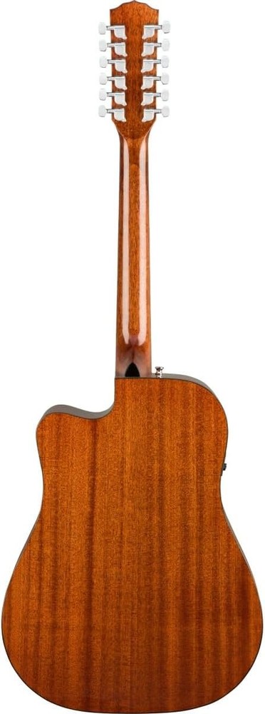 FENDER CD-60SCE DREADNOUGHT 12 STRING ACOUSTIC ELECTRIC GUITAR, WALNUT...