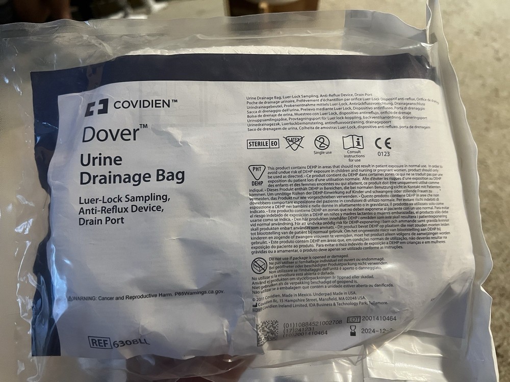 Covidien Dover Urine Drainage Bag