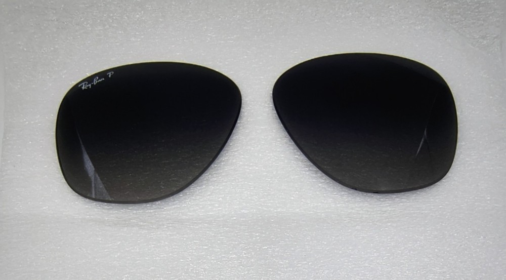 Ray Ban RB3683 Polarized Gray Blue Gradient Replacement Lenses 56 mm