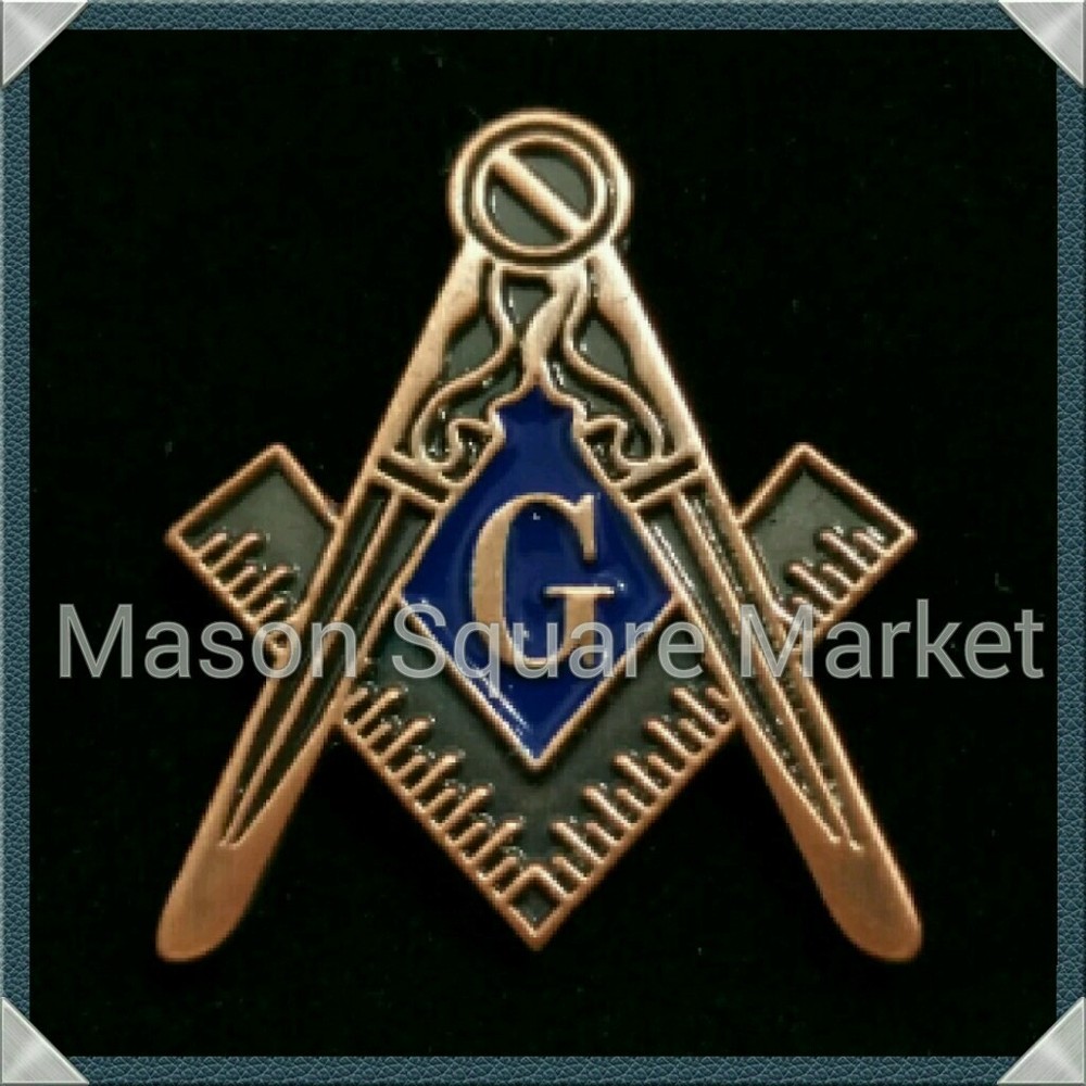 Freemason Blue Lodge Lapel Pin