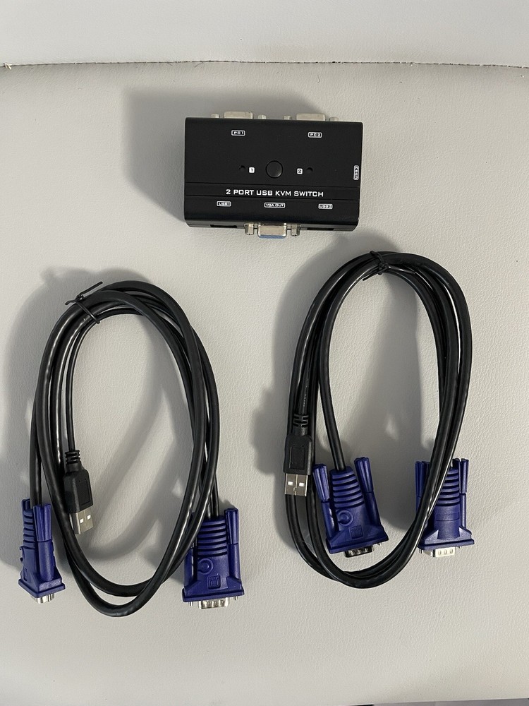 2 Port USB KVM switch