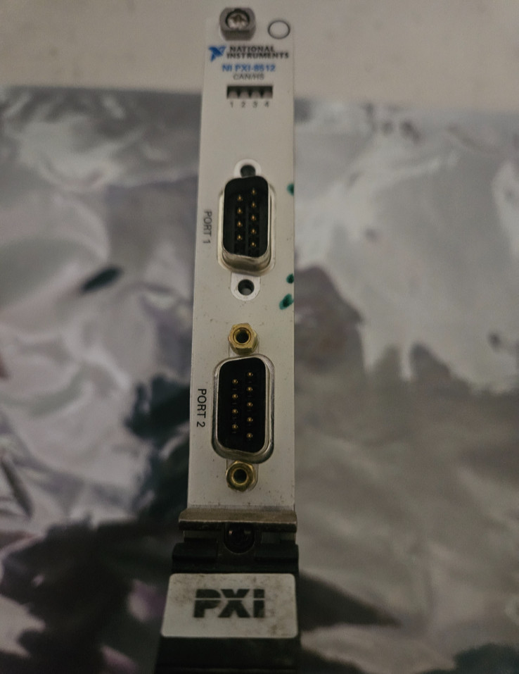 PXI-8512 National Instruments 2 part CAN Interface module