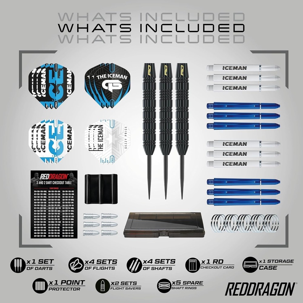 Complete Darts Accessory Bundle: 50-Piece Set for Improved Performance & Style