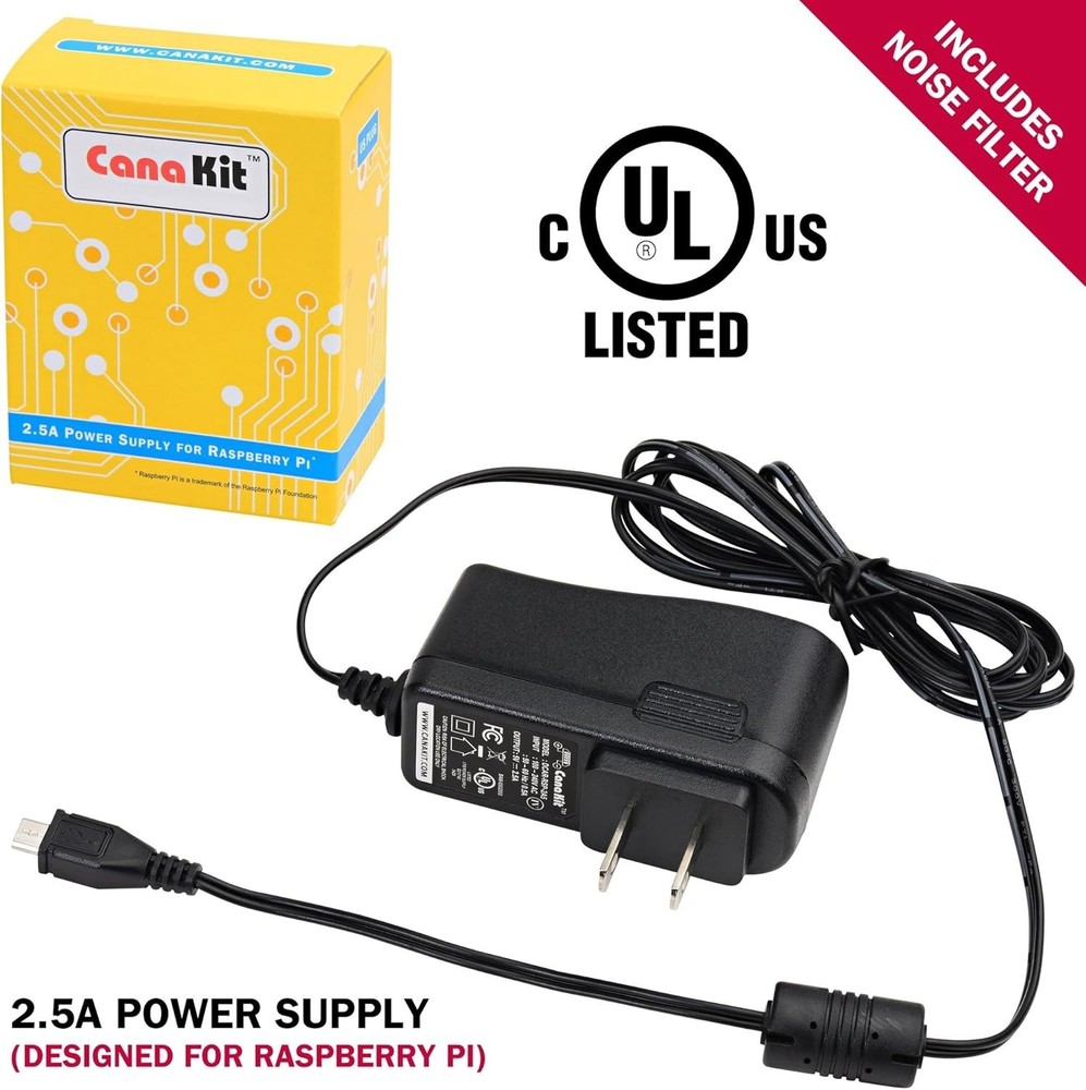 Raspberry Pi Zero W Wireless Starter Kit - Case & 64GB MicroSD Edition