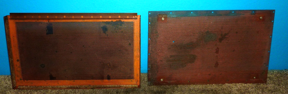 EF Johnson Viking II Ham Radio Transmitter Top and Bottom Covers OEM