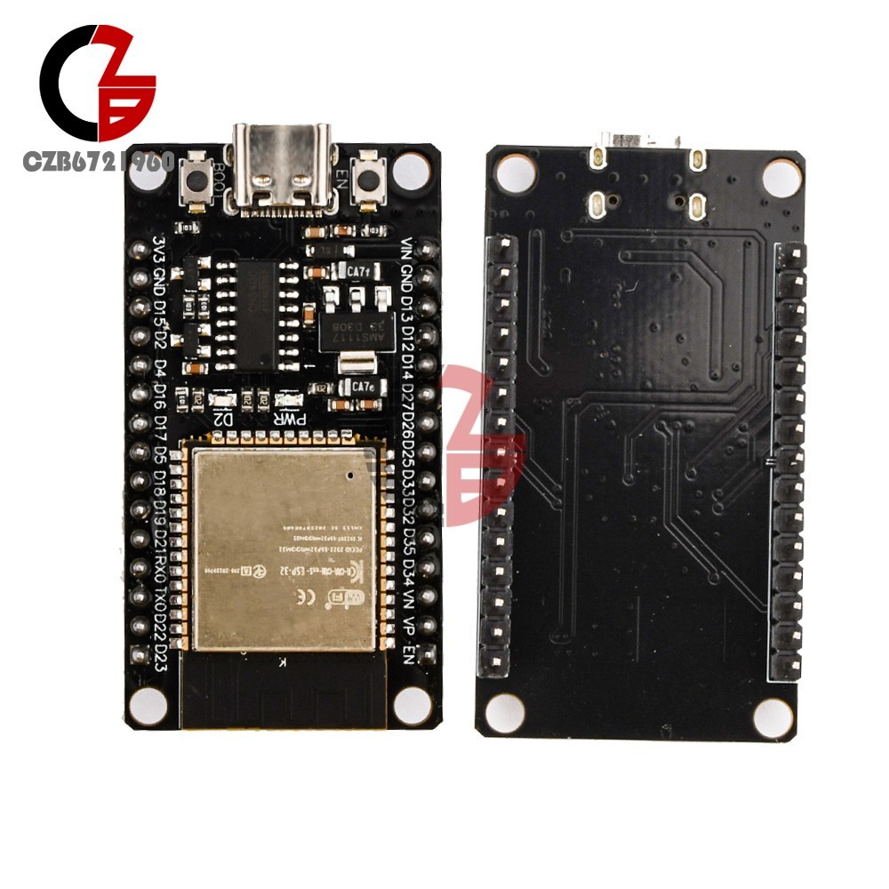 2PCS ESP32 Module Type C CH340C Development Board Dual Core WiFi Bluetooth US