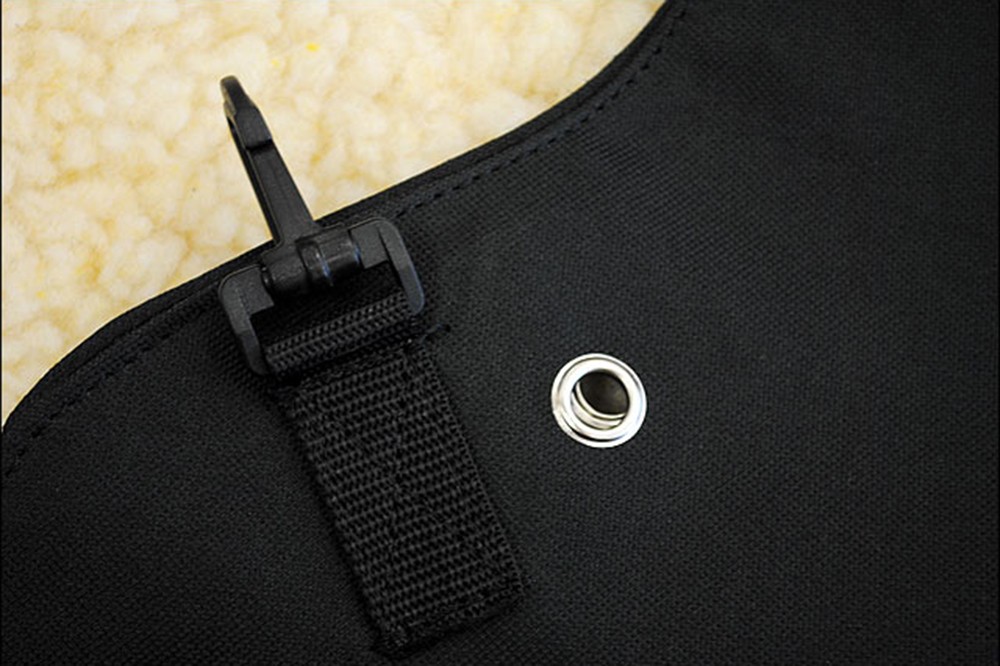 47AI 600D Nylon Saddle Bag Black Hilason