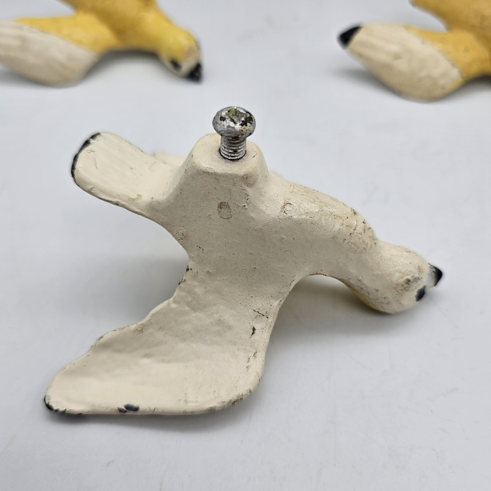 Vintage Cast Iron Bird Drawer Pulls