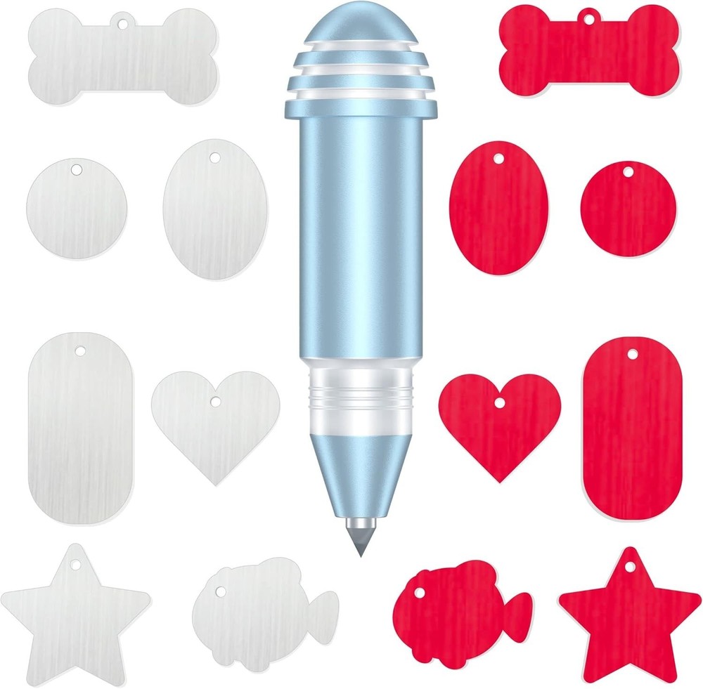 Cricut Maker，Explore, Explore Air, Explore One Engraving Tool Kit w/ Blanks