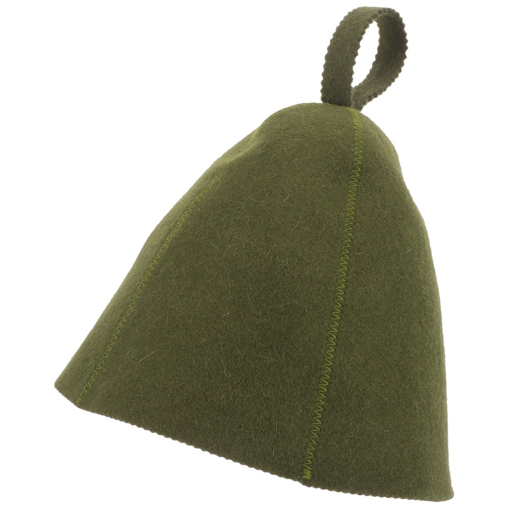Wool Sauna Hat Fashion Hat for Sauna Water Absorption Sauna Hat Portable Supple