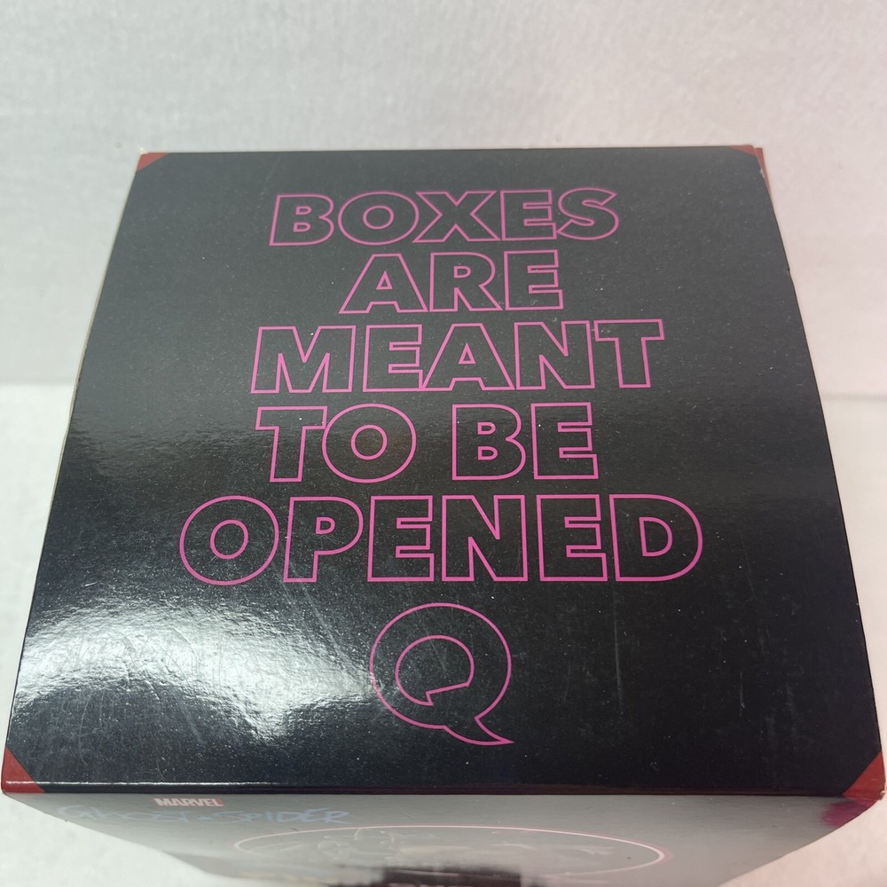 Marvel Ghost Spider Q Fig Statue READ