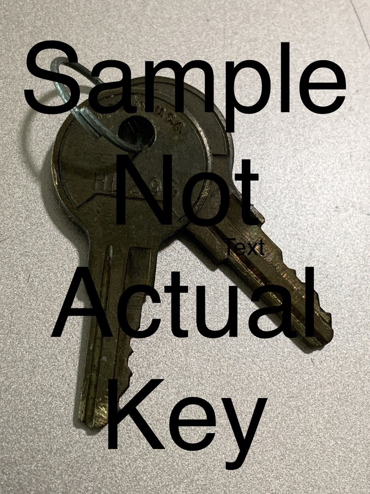 EC801-EC820 2 Keys for Various Better Built Truck Tool Box Locks Cut 2 Your Code
