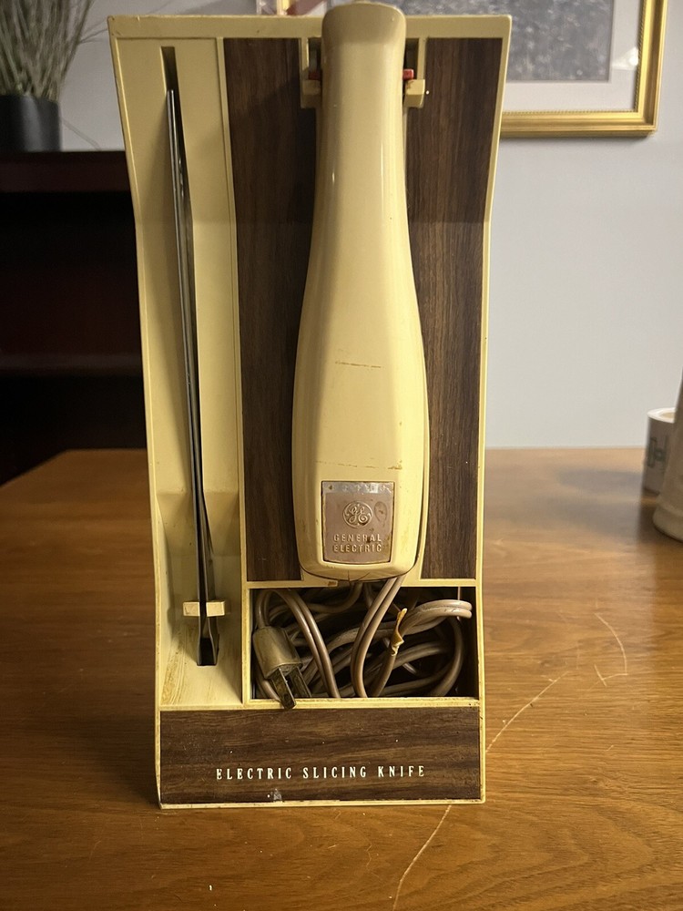Vintage General Electric 2 Blade Slicer